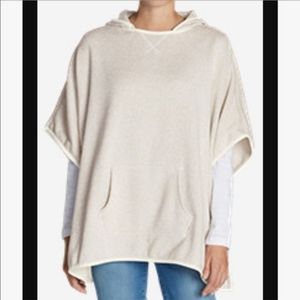 NWT Eddie Bauer Fleece Sweater Poncho
